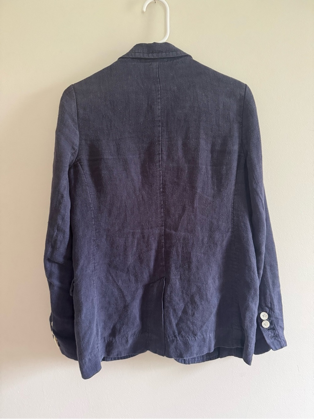 Alex Mill Linen Navy Blazer Size XS - Picture 5 of 5